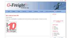Desktop Screenshot of g-freight.com